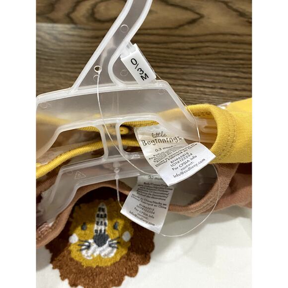 2 Rompers by Little Beginnings (Lion Print) - Picture 5 of 5